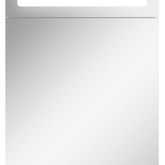 Шкаф-зеркало Аврора 55 левый с подсветкой LED Домино (DV8003HZ) в Асбесте - asbest.mebel24.online | фото 4