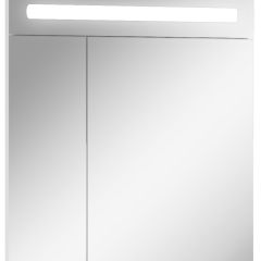 Шкаф-зеркало Аврора 65 с подсветкой LED Домино (DV8006HZ) в Асбесте - asbest.mebel24.online | фото 1