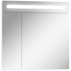 Шкаф-зеркало Аврора 70 с подсветкой LED Домино (DV8007HZ) в Асбесте - asbest.mebel24.online | фото
