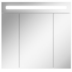 Шкаф-зеркало Аврора 75 с подсветкой LED Домино (DV8008HZ) в Асбесте - asbest.mebel24.online | фото 4