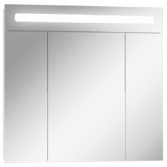 Шкаф-зеркало Аврора 75 с подсветкой LED Домино (DV8008HZ) в Асбесте - asbest.mebel24.online | фото