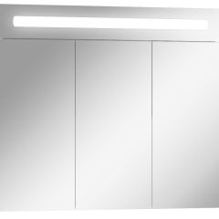 Шкаф-зеркало Аврора 80 с подсветкой LED Домино (DV8009HZ) в Асбесте - asbest.mebel24.online | фото