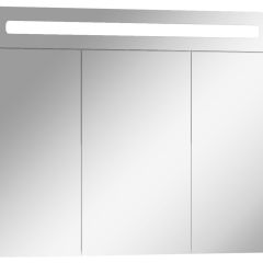 Шкаф-зеркало Аврора 85 с подсветкой LED Домино (DV8010HZ) в Асбесте - asbest.mebel24.online | фото
