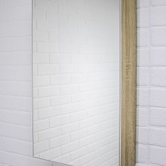 Шкаф-зеркало Мечта 50 Дуб сонома АЙСБЕРГ (DM2318HZ) в Асбесте - asbest.mebel24.online | фото 3