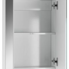 Шкаф-зеркало Норма 50 2 двери АЙСБЕРГ (DA1636HZ) в Асбесте - asbest.mebel24.online | фото 2