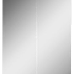 Шкаф-зеркало Норма 50 2 двери АЙСБЕРГ (DA1636HZ) в Асбесте - asbest.mebel24.online | фото 4