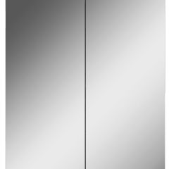 Шкаф-зеркало Норма 60 2 двери АЙСБЕРГ (DA1619HZ) в Асбесте - asbest.mebel24.online | фото 4