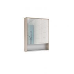 Шкаф-зеркало Prime 60 Дуб сонома Домино (DP9005HZ) в Асбесте - asbest.mebel24.online | фото