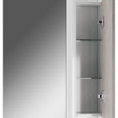 Шкаф-зеркало Uno 60 Дуб серый левый/правый Домино (DU1503HZ) в Асбесте - asbest.mebel24.online | фото 4