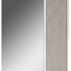 Шкаф-зеркало Uno 60 Дуб серый левый/правый Домино (DU1503HZ) в Асбесте - asbest.mebel24.online | фото 5