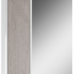 Шкаф-зеркало Uno 60 Дуб серый левый/правый Домино (DU1503HZ) в Асбесте - asbest.mebel24.online | фото 2