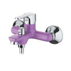 Смеситель для ванны Accoona A6367S фиолетовый в Асбесте - asbest.mebel24.online | фото