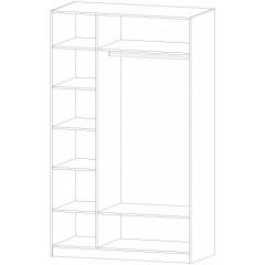 ДИАНА Шкаф 3-х створчатый в Асбесте - asbest.mebel24.online | фото 2