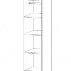 КОСТА-РИКА Пенал (шимо темный/шимо светлый) в Асбесте - asbest.mebel24.online | фото 2