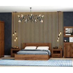 КВАДРО Спальный гарнитур (модульный) в Асбесте - asbest.mebel24.online | фото 6