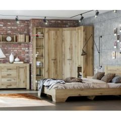 КВАДРО Спальный гарнитур (модульный) в Асбесте - asbest.mebel24.online | фото 2
