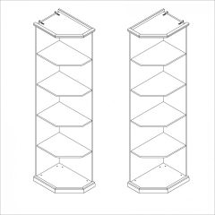 Спальня модульная Мишель (белый матовый/экокожа) в Асбесте - asbest.mebel24.online | фото 5