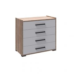 Спальня Соната Комод (Белый/Дуб крафт золотой) в Асбесте - asbest.mebel24.online | фото