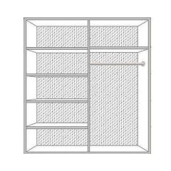 Спальный гарнитур Ирина (модульная) беж в Асбесте - asbest.mebel24.online | фото 5