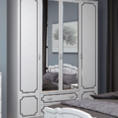 ЛАК Спальный гарнитур (модульный) белый в Асбесте - asbest.mebel24.online | фото 6