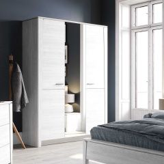 Спальный гарнитур  Мальта (Дуб Винтерберг) в Асбесте - asbest.mebel24.online | фото 6