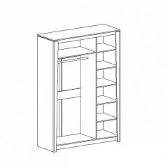 Спальный гарнитур  Мальта (Дуб Винтерберг) в Асбесте - asbest.mebel24.online | фото 8