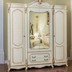 Спальный гарнитур Мона Лиза (крем) в Асбесте - asbest.mebel24.online | фото 5