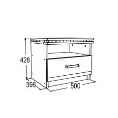 Спальный гарнитур Ольга-13 (модульный) в Асбесте - asbest.mebel24.online | фото 11