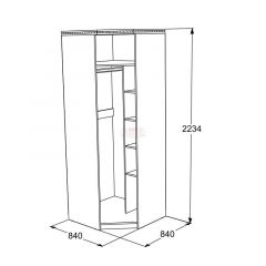Спальный гарнитур Ольга-13 (модульный) в Асбесте - asbest.mebel24.online | фото 33