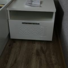 Спальный гарнитур Тиффани (БЕЛЫЙ ТЕКСТУРНЫЙ/БЕЛЫЙ) в Асбесте - asbest.mebel24.online | фото 4