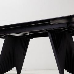 Стол IVAR 180 MARBLES KL-80 Серый мрамор, итальянская керамика, ®DISAUR в Асбесте - asbest.mebel24.online | фото 3