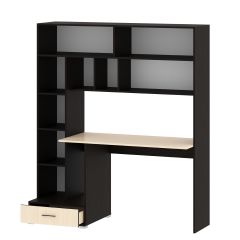 Стол компьютерный ПКС-1 (венге/дуб белфорд) в Асбесте - asbest.mebel24.online | фото 3