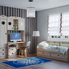 Стол письменный с надстройкой НКМ Мираж-1 + Иллюминатор в Асбесте - asbest.mebel24.online | фото 4