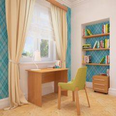 Стол письменный + тумба (ЛДСП 1 кат.) в Асбесте - asbest.mebel24.online | фото 4