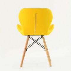 Стул Barneo N-42 Perfecto PU желтый в Асбесте - asbest.mebel24.online | фото 3