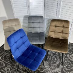 Стул CHILLI G062-13 кварцевый, велюр М-City в Асбесте - asbest.mebel24.online | фото 6