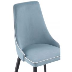 Стул на металлокаркасе Kora 1 light blue / white / black в Асбесте - asbest.mebel24.online | фото 5