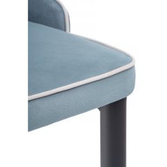 Стул на металлокаркасе Kora 1 light blue / white / black в Асбесте - asbest.mebel24.online | фото 7