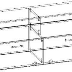 СОНАТА Тумба малая ТМС-1200 (Дуб сонома/Дуб сакраменто) в Асбесте - asbest.mebel24.online | фото 2