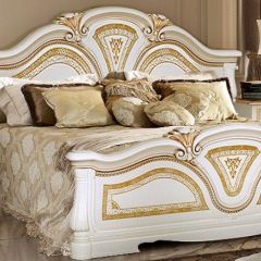 Тумба прикроватная (12.220) Грация (белый/золото) в Асбесте - asbest.mebel24.online | фото 2