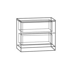 Тумба прикроватная 2 ящика "Мария-Луиза 13" в Асбесте - asbest.mebel24.online | фото 3