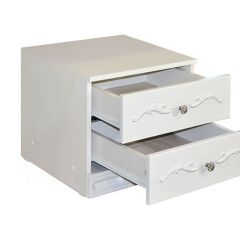 Тумба прикроватная 2 ящика "Мария-Луиза 13" в Асбесте - asbest.mebel24.online | фото 2