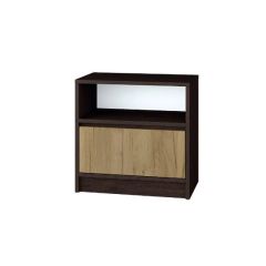 Тумба прикроватная Флоренция (Венге/Дуб Крафт Золотой) в Асбесте - asbest.mebel24.online | фото