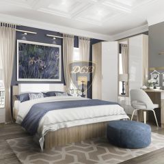 СОФИ СТБ400.1 Тумба прикроватная с 2-мя ящиками в Асбесте - asbest.mebel24.online | фото 3