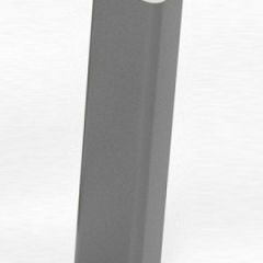 Торцевая заглушка  для цоколя h100 мм (Алюминий, Белый, Черный, Сонома) в Асбесте - asbest.mebel24.online | фото