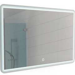 Зеркало Dream 100 alum с подсветкой Sansa (SD1024Z) в Асбесте - asbest.mebel24.online | фото 1