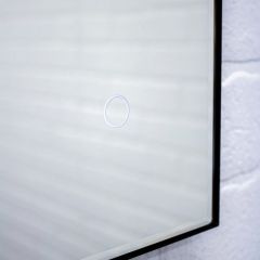 Зеркало Eclipse 100 black с подсветкой Sansa (SE1032Z) в Асбесте - asbest.mebel24.online | фото 6