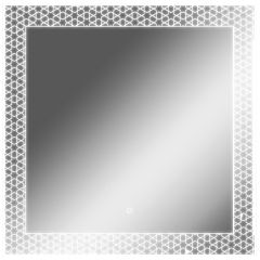 Зеркало Манила 700х700 с подсветкой Домино (GL7052Z) в Асбесте - asbest.mebel24.online | фото