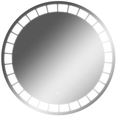 Зеркало Маскат 700х700 с подсветкой Домино (GL7057Z) в Асбесте - asbest.mebel24.online | фото
