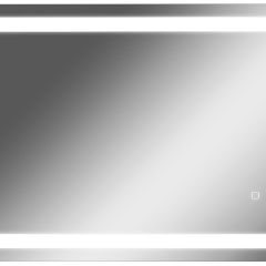 Зеркало Прага 800х550 с подсветкой Домино (GL7021Z) в Асбесте - asbest.mebel24.online | фото 1